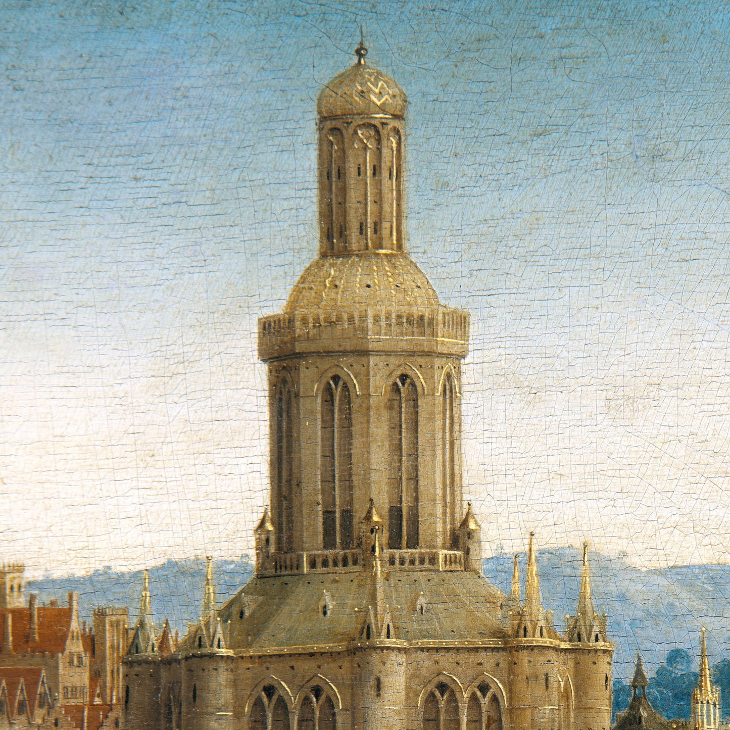 The Ghent Altarpiece by Jan van Eyck, 3d Printed,oil-painting,canvas,frame,wall decor,landscape,housewarming gifts,renaissance painting,c345