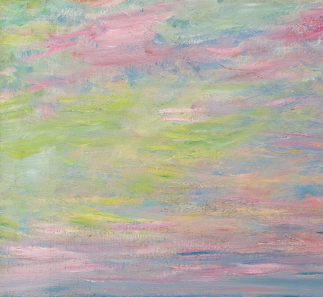 Coucher De Soleil À Pourville,Pleine Mer by Cloude Monet,3d Printed with texture and brush strokes looks like original oil painting