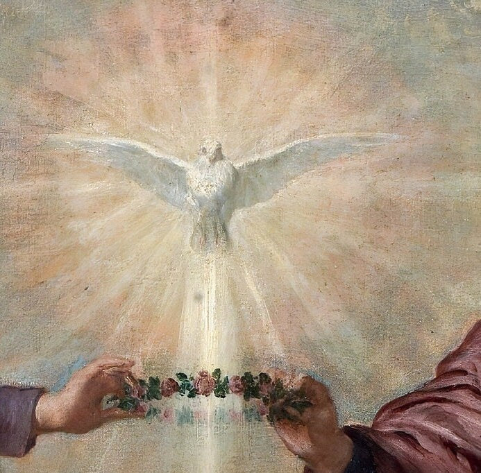 La Coronacion De La Virgen by Diego Velazques, 3d Printed with texture and brush strokes looks like original oil painting