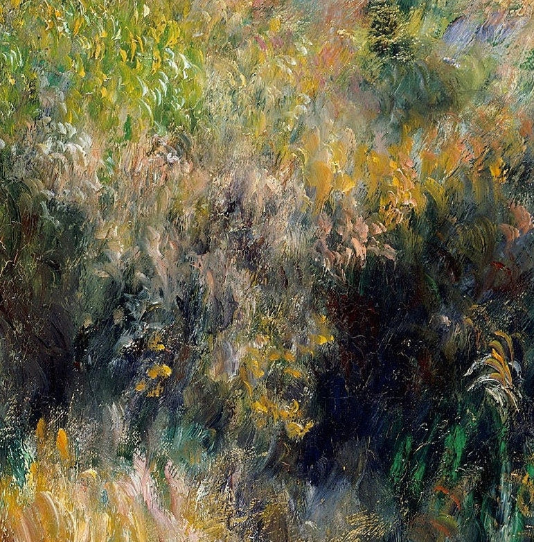Guernsey by Pierre Auguste Renoir, 3d Printed with texture and brush strokes looks like original oil painting