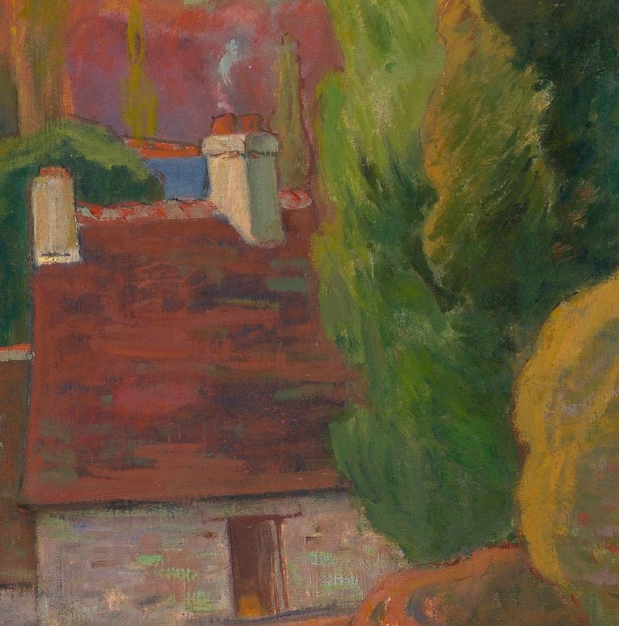 A Farm in Brittany - by Paul Gauguin, 3d Printed with texture and brush strokes looks like original oil painting.