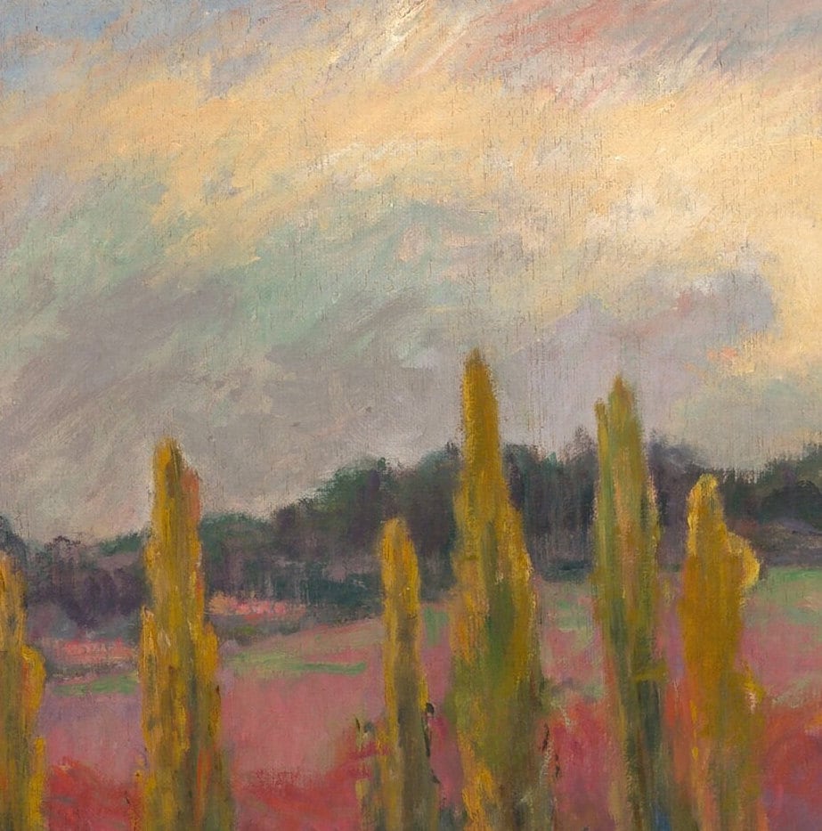 A Farm in Brittany - by Paul Gauguin, 3d Printed with texture and brush strokes looks like original oil painting.