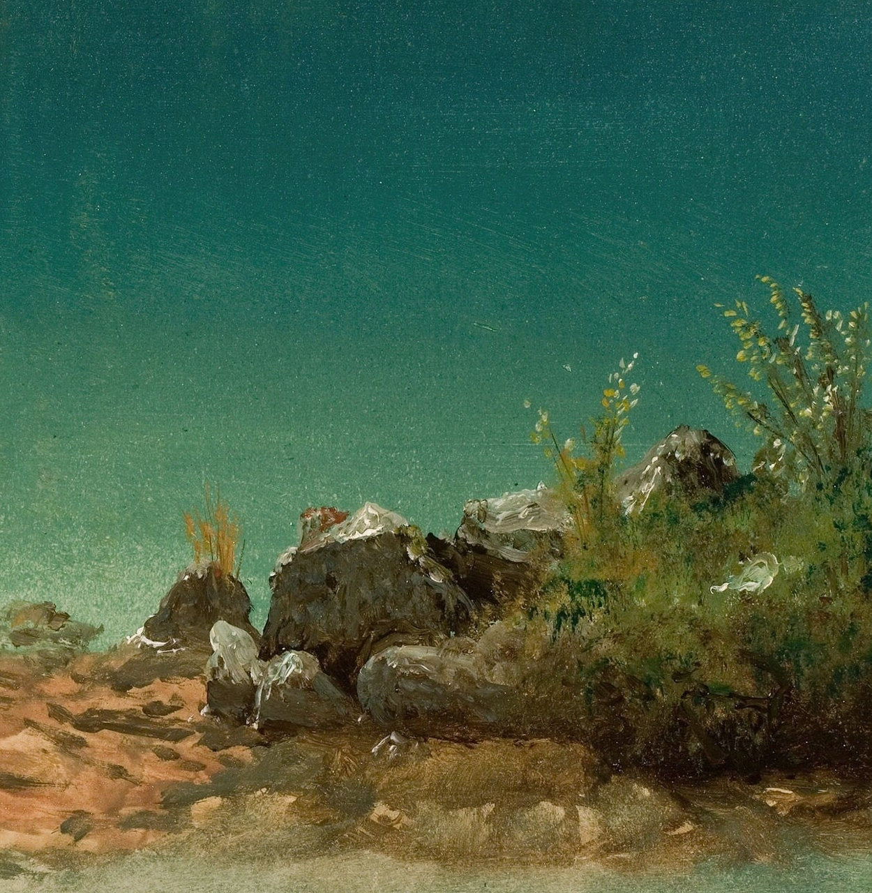 Lake Lucerne - by Albert Bierstadt, 3d Printed with texture and brush strokes looks like original oil painting.