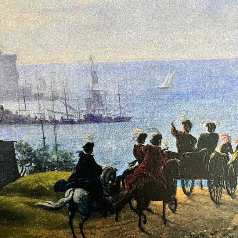 Karl Friedrich Schinkel - Gothic Church by the Sea - 3D Printed Textured Oil Painting