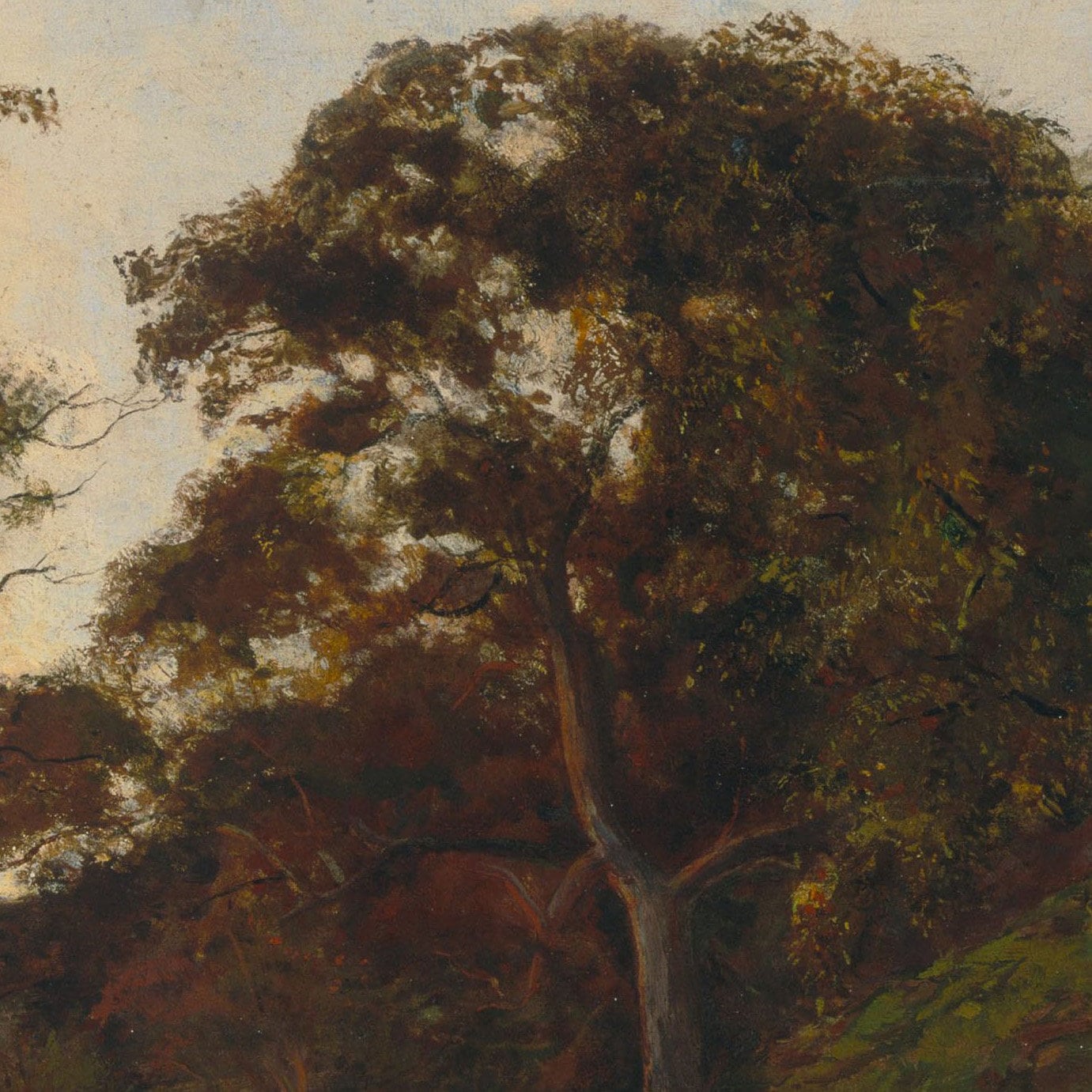 Julian Ashton Painting: Evening, Merri Creek - 3D Printed Canvas Art