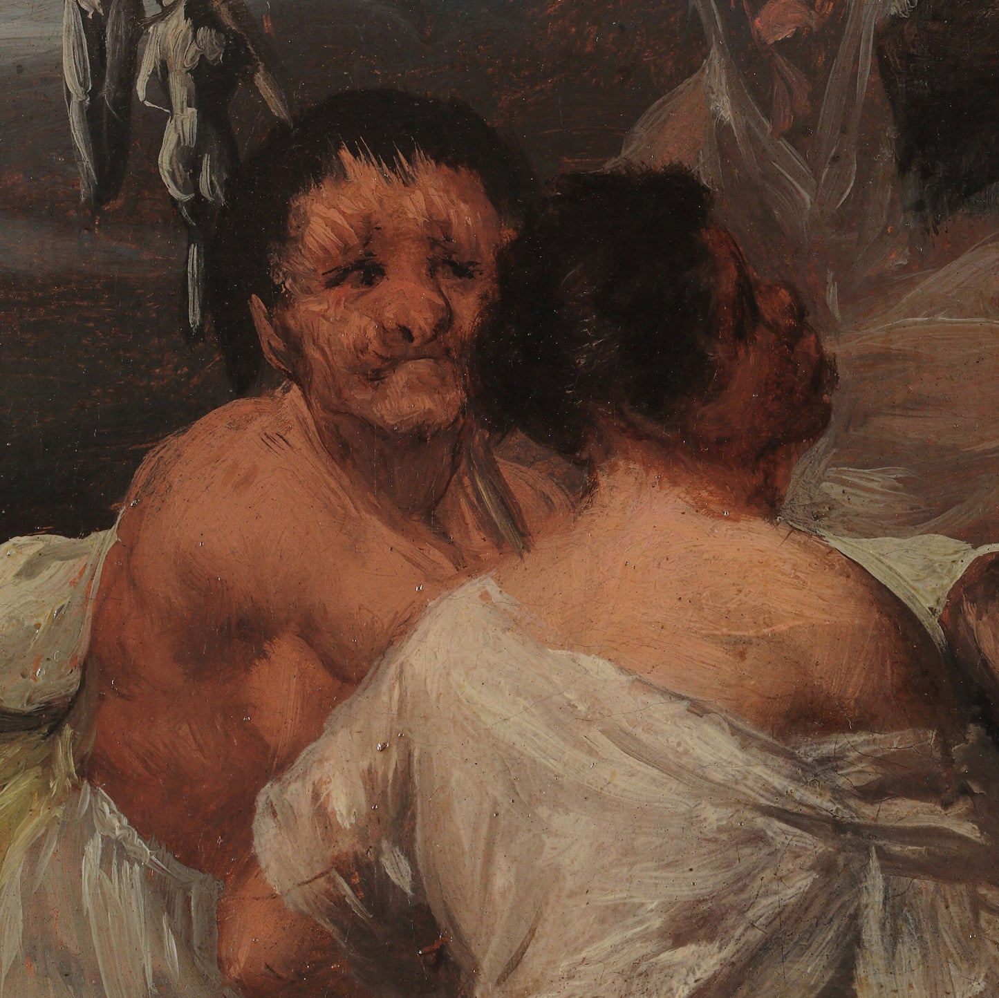 Witches' Sabbath by Goya: 3D Textured Oil Painting Reproduction