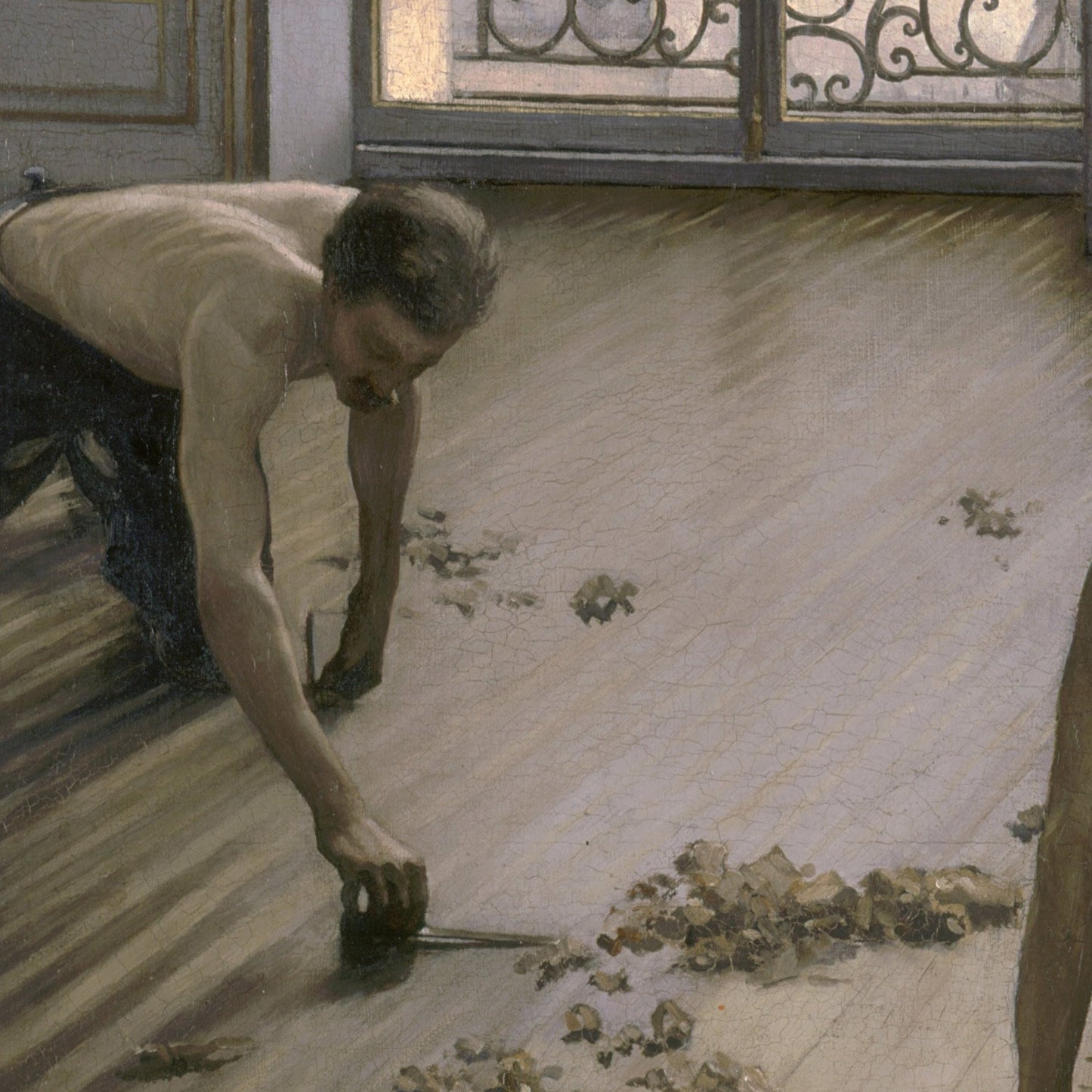 Gustave Caillebotte: The Floor Planers - 3D Textured Print