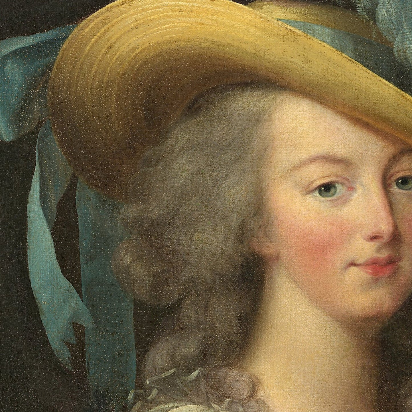 Marie Antoinette by Elisabeth Vigee Le Brun Marie, 3d Printed with texture and brush strokes looks like original oil painting