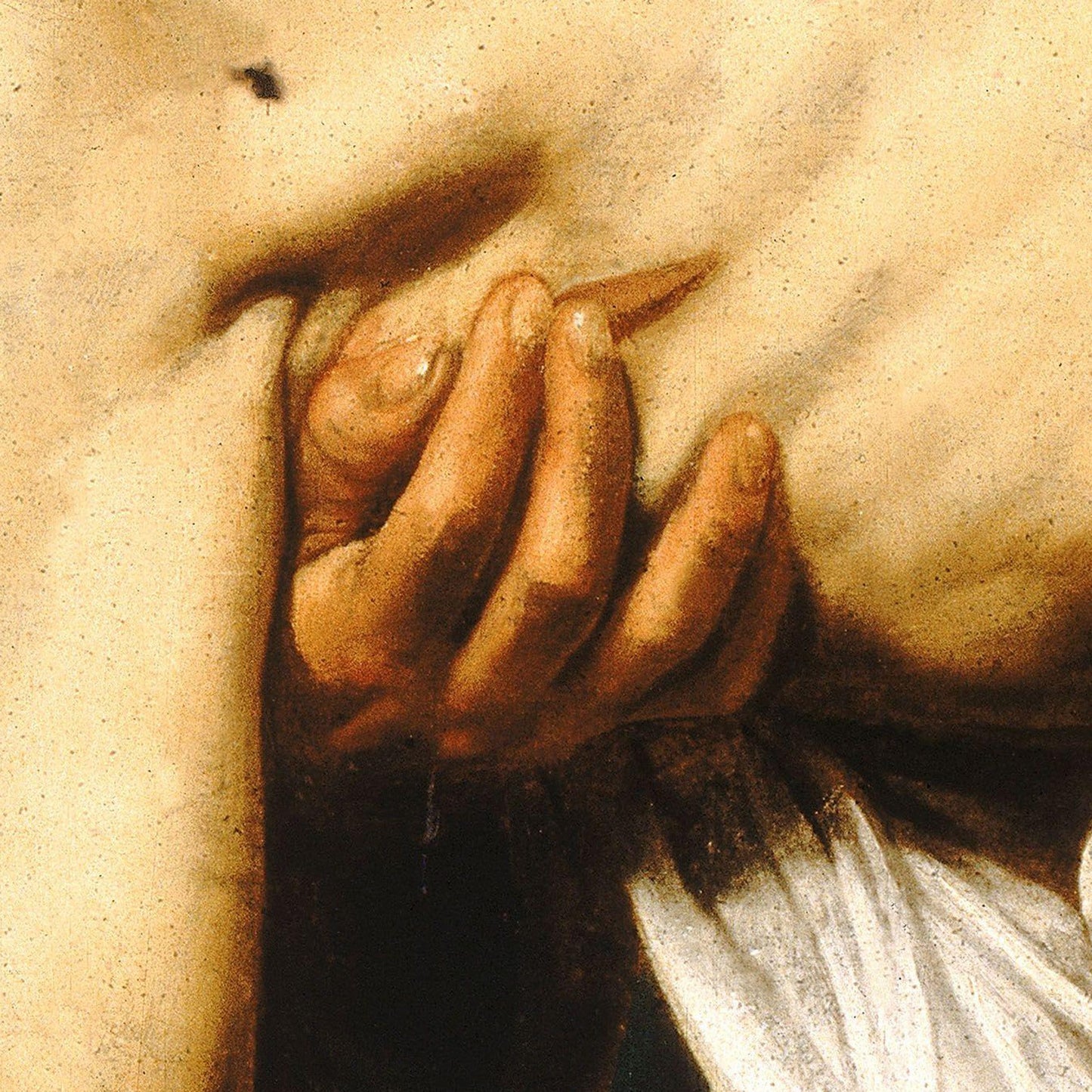 Caravaggio's Entombment of Christ: 3D Textured Art Print