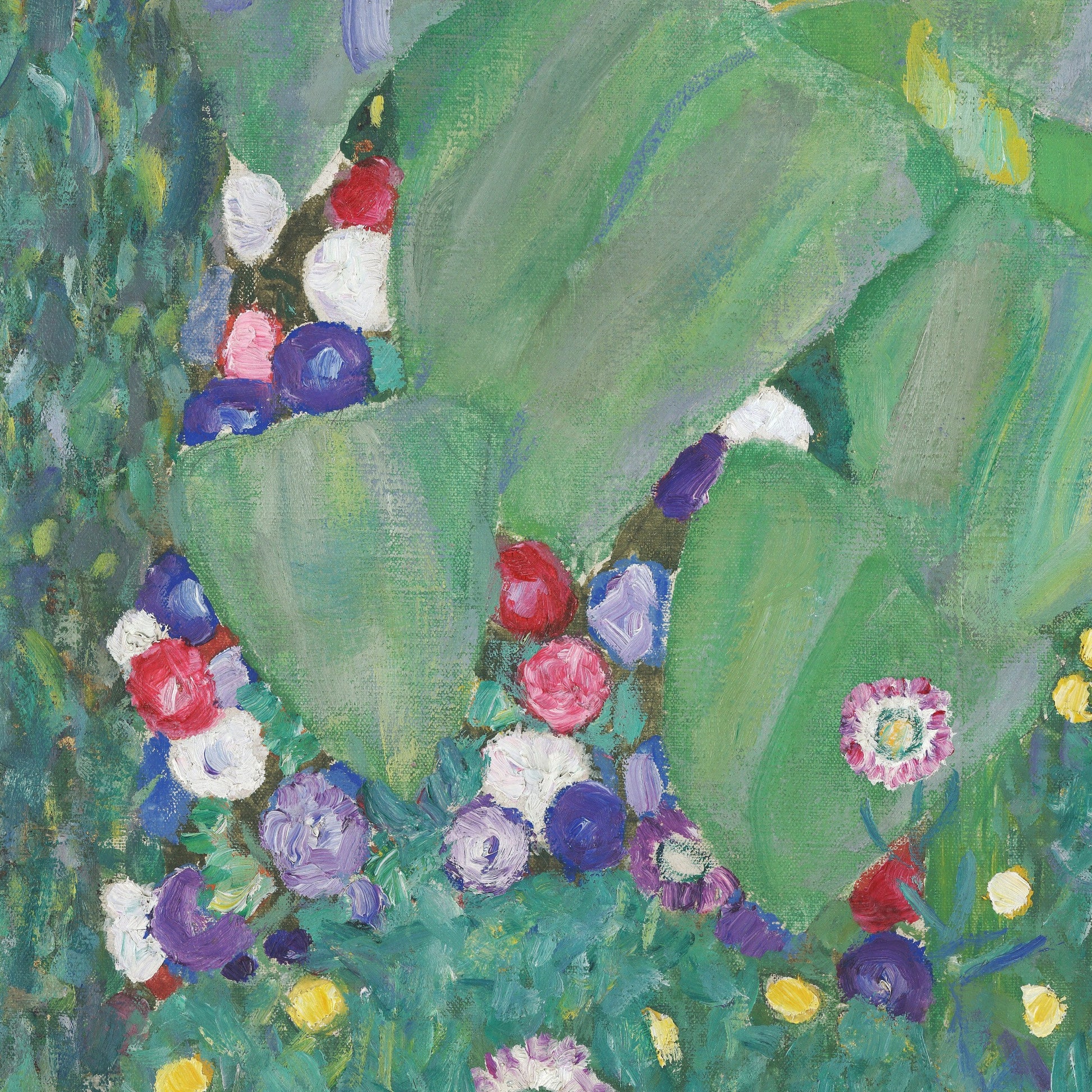 Gustav Klimt Sunflower 3D Print: Textured Brushstrokes