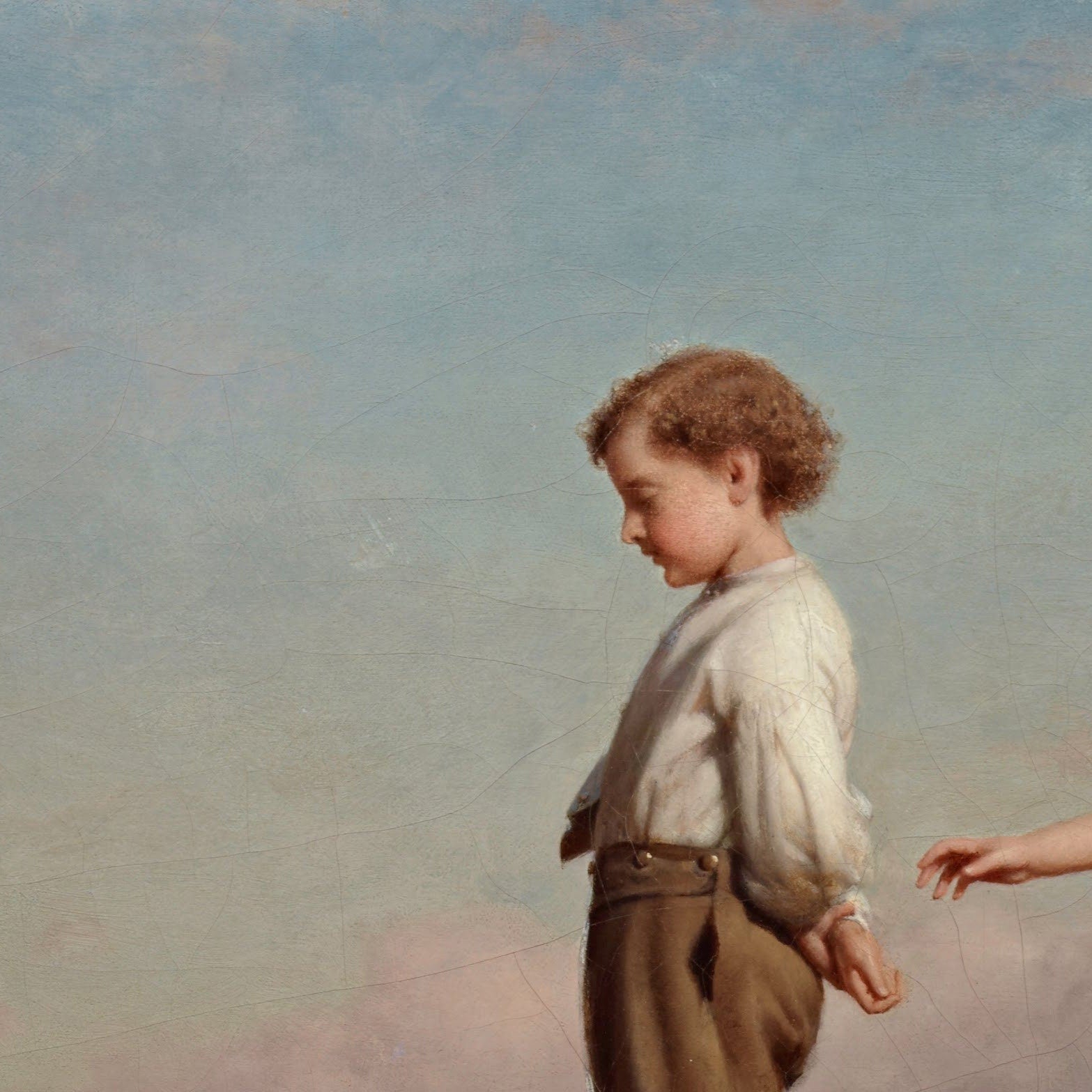Unconscious of Danger 3D Print by Seymour Joseph Guy: Framed Wall Art
