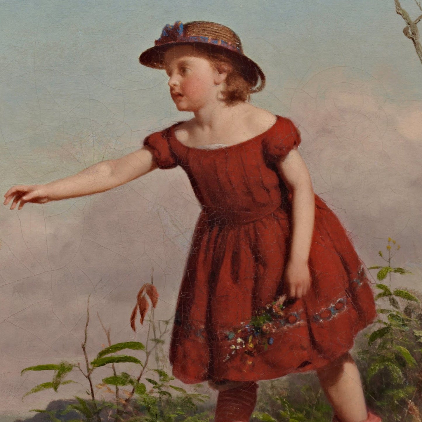 Unconscious of Danger 3D Print by Seymour Joseph Guy: Framed Wall Art