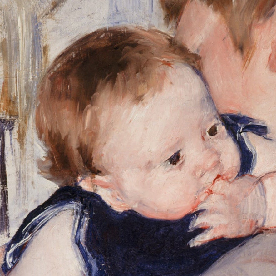 Mary Cassatt - Mother and Child 3D Textured Print