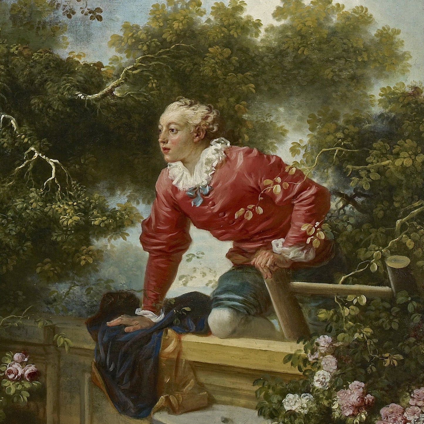 Fragonard's 'The Progress of Love' 3D Textured Print