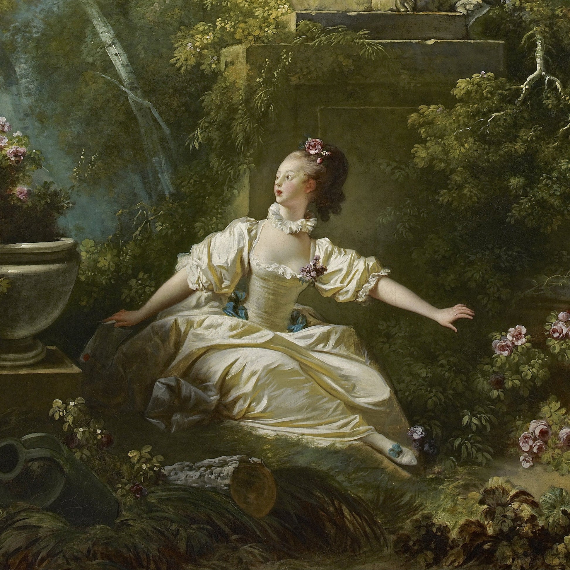 Fragonard's 'The Progress of Love' 3D Textured Print
