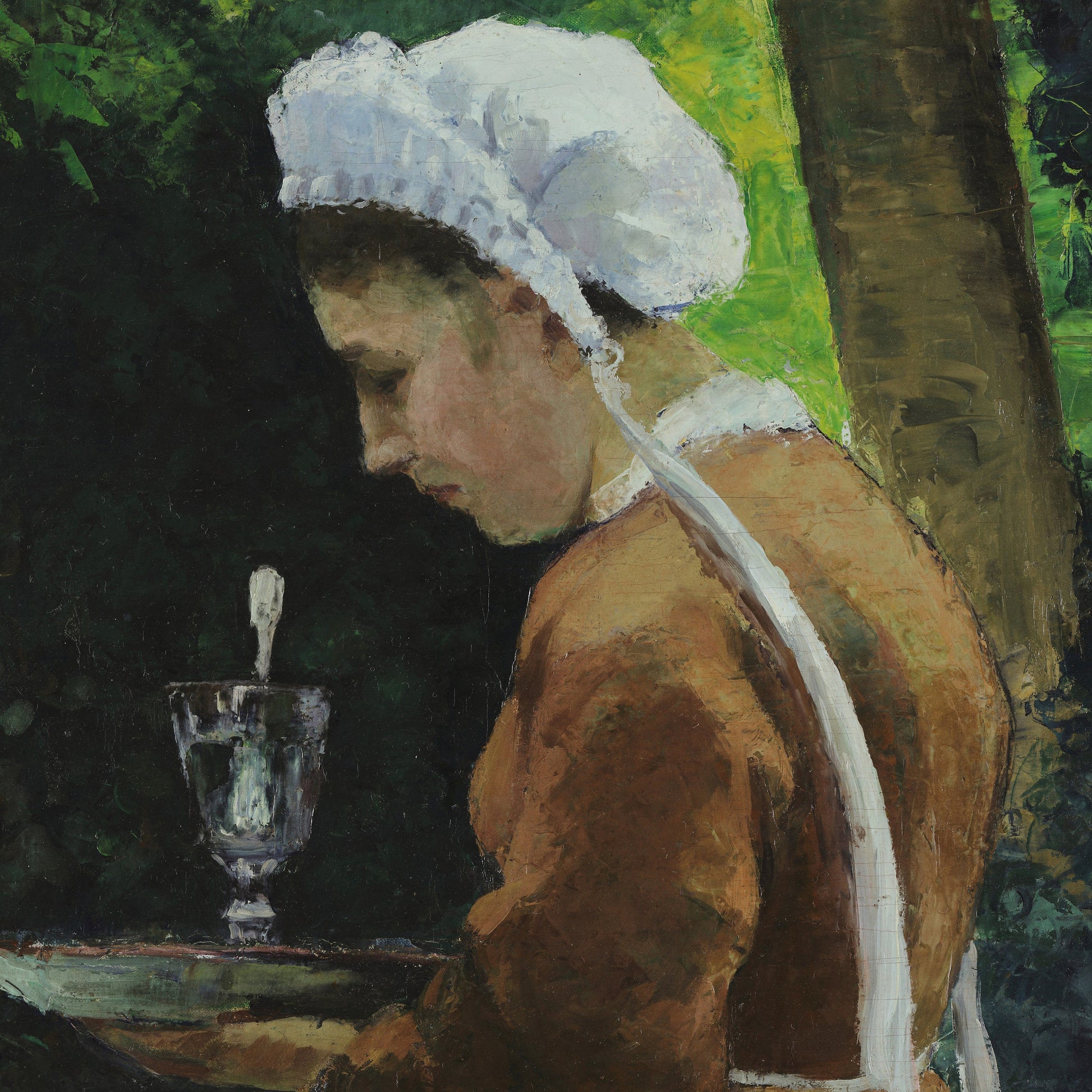 Camille Pissarro - The Maidservant: 3D Textured Print