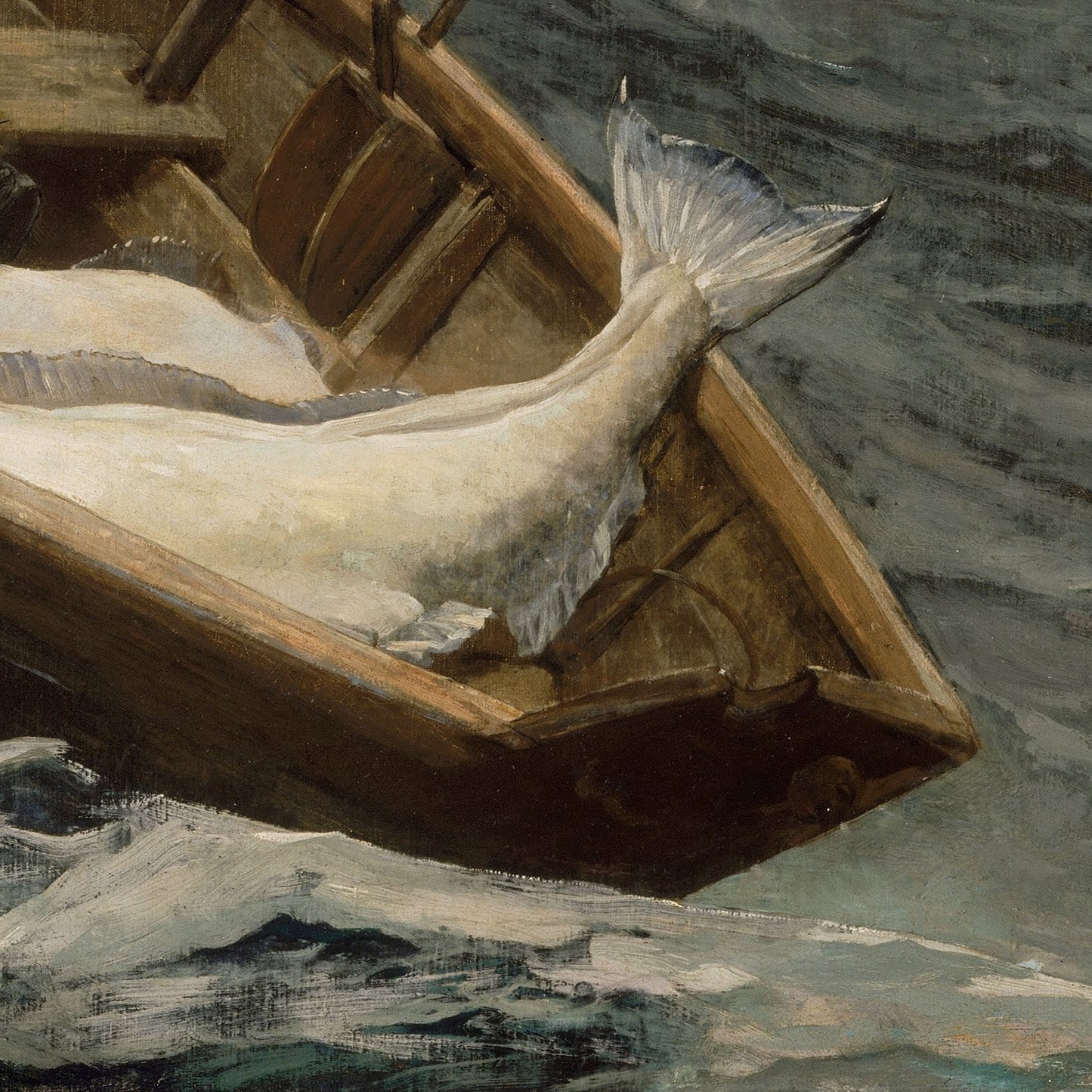 Winslow Homer's "The Fog Warning" 3D Textured Print