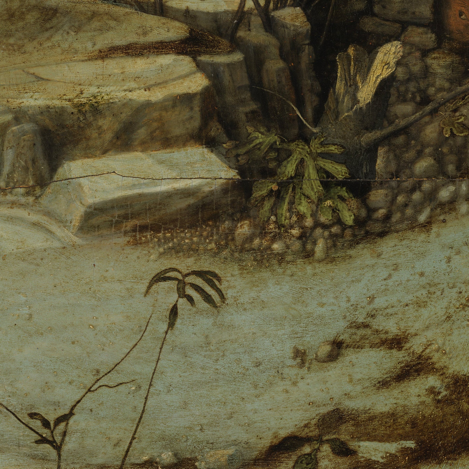 St. Francis in the Desert 3D Print: Giovanni Bellini Textured Art