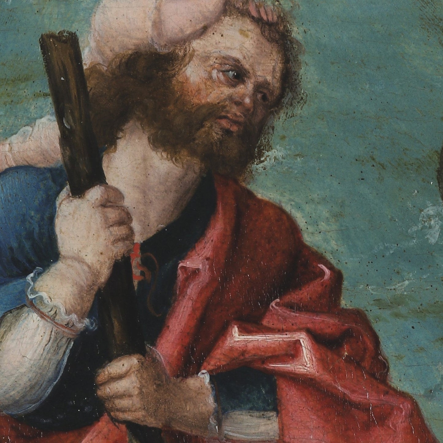 Saint Christopher Landscape: Herri met de Bles, 3D Printed Art