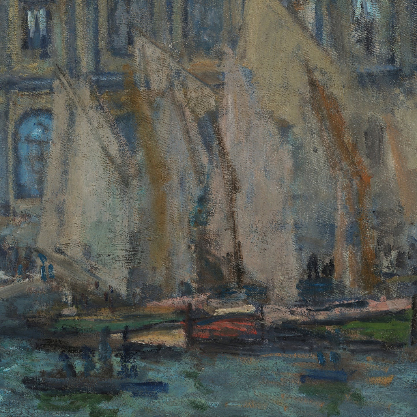 Claude Monet: The Museum at Le Havre, 3D Textured Print