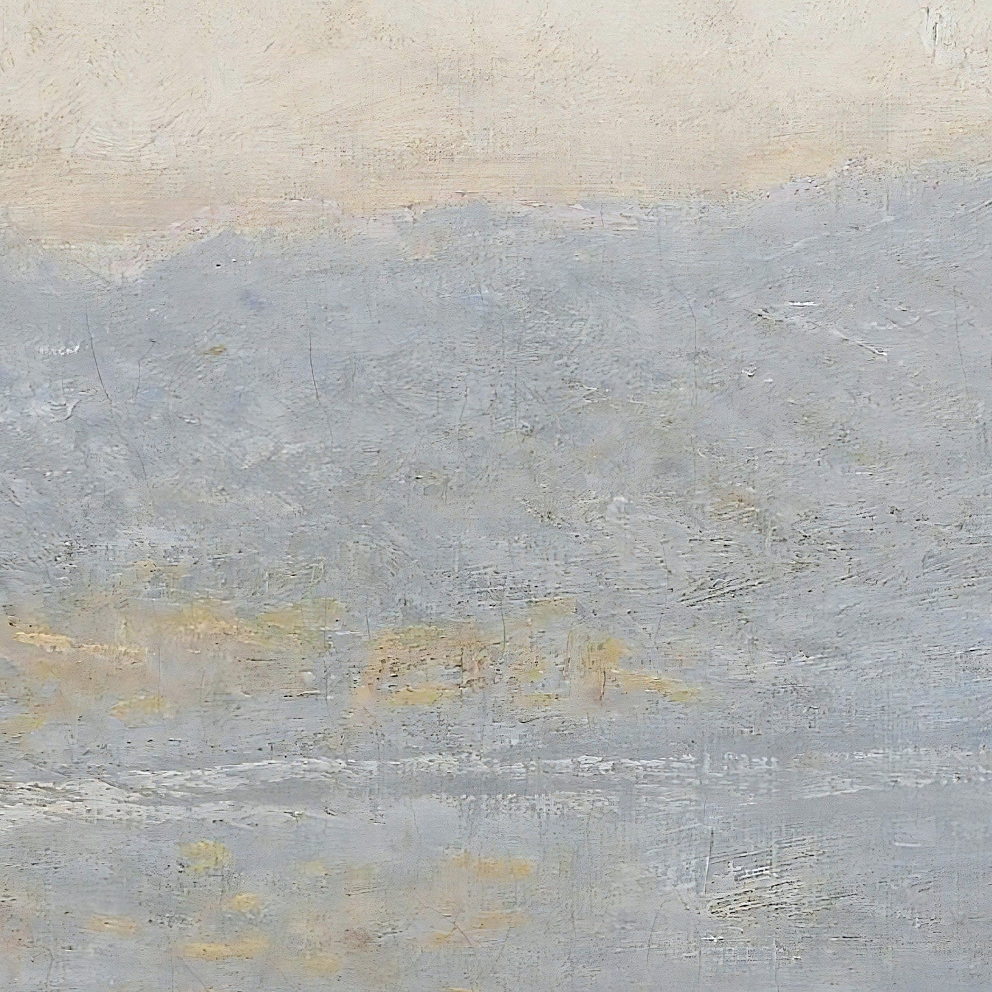Claude Monet - The Seine at Port Villez: 3D Textured Print
