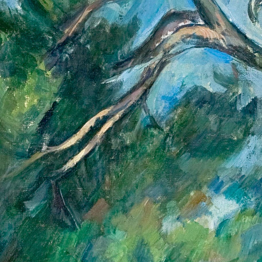 Cezanne 'The Pienne' 3D Textured Print