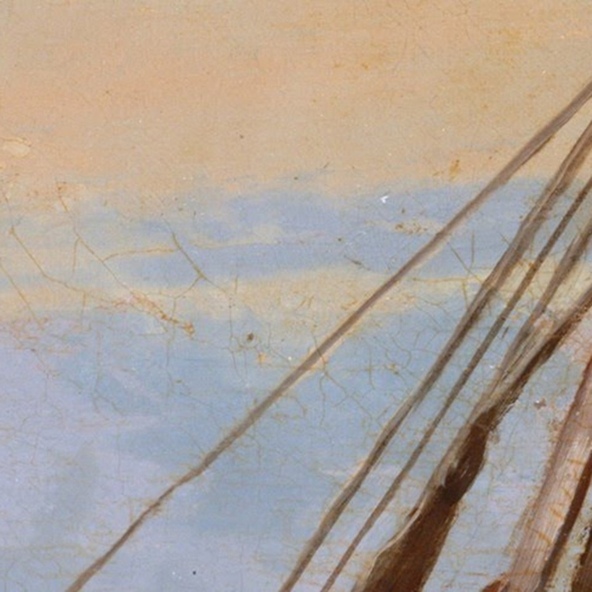 Gustave Courbet: The Fishing Boat - 3D Textured Art Print
