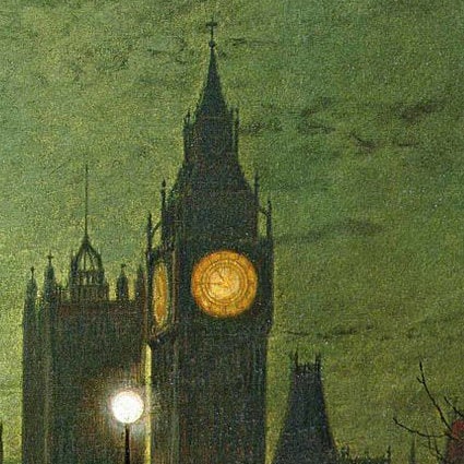 John Atkinson Grimshaw 'Reflections on the Thames' 3D Print