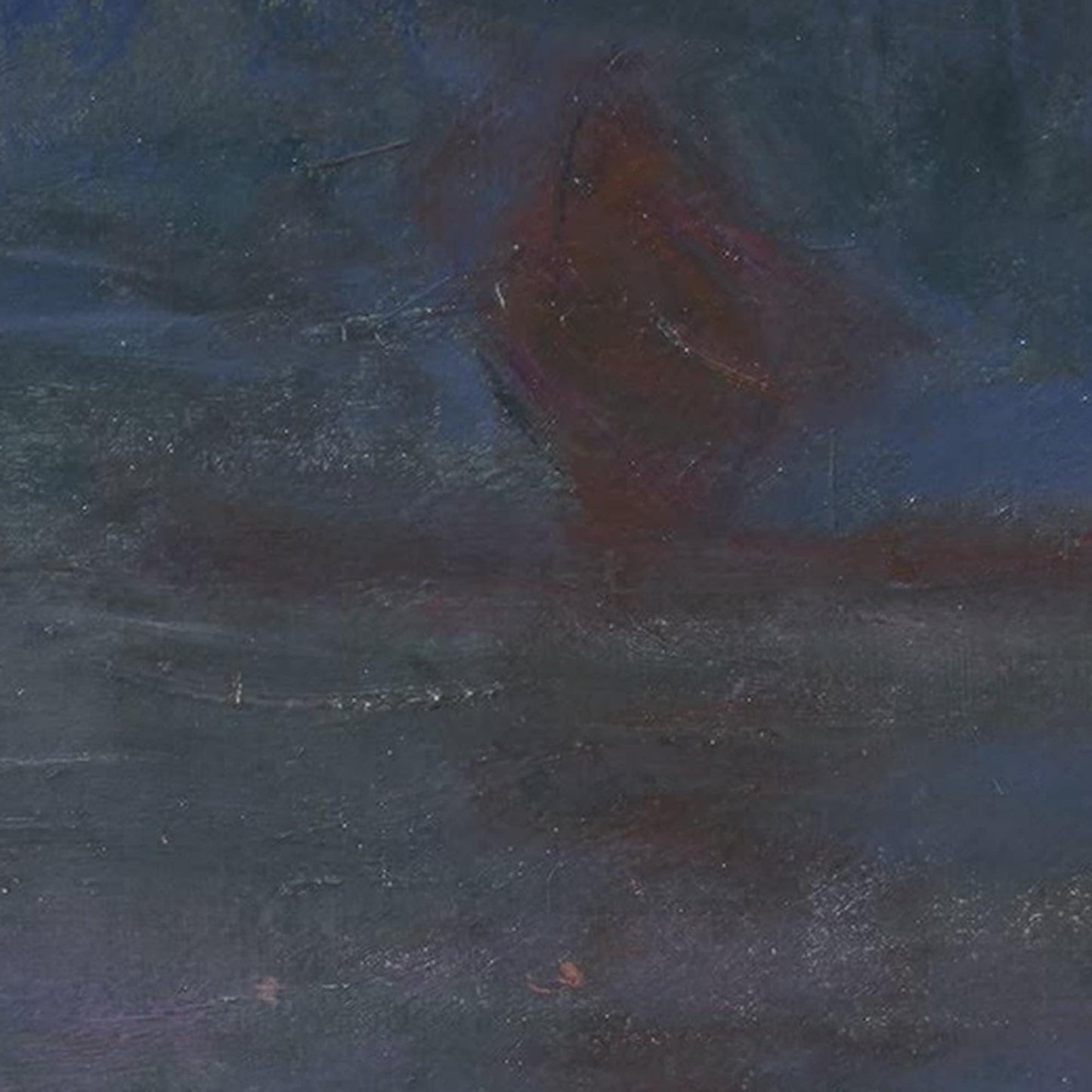 Monet Houses of Parliament Sunset: 3D Textured Print
