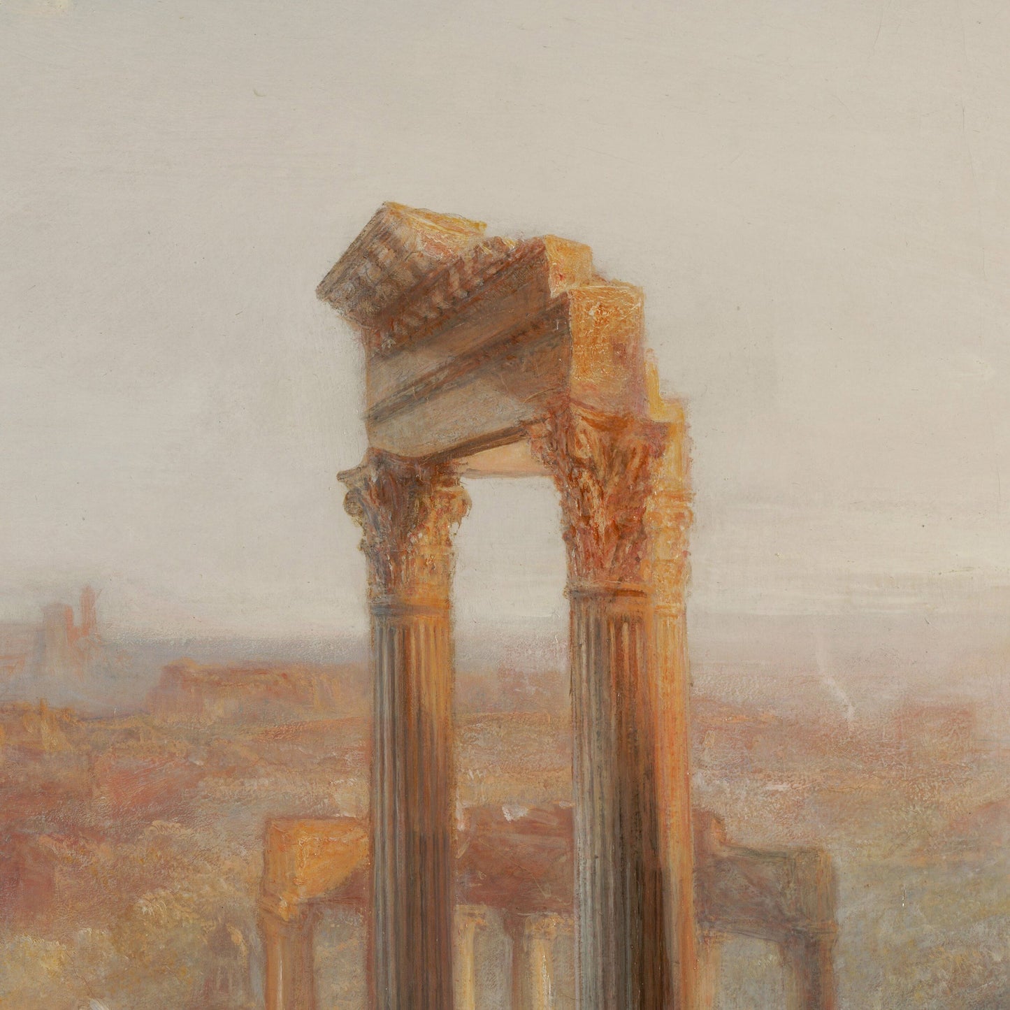 Modern Rome by Turner: 3D Textured Print