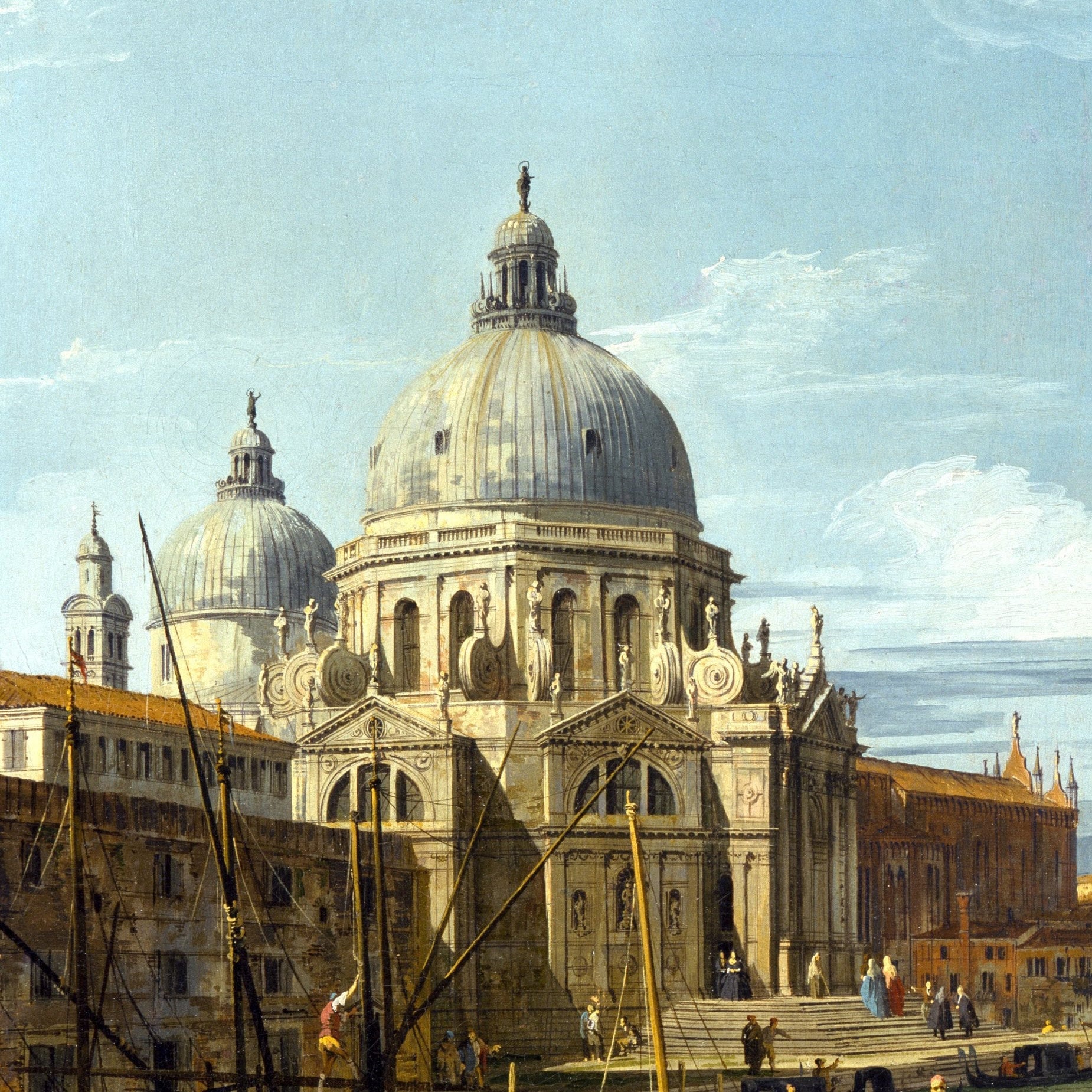 Canaletto Grand Canal 3D Print: Textured Venice Art