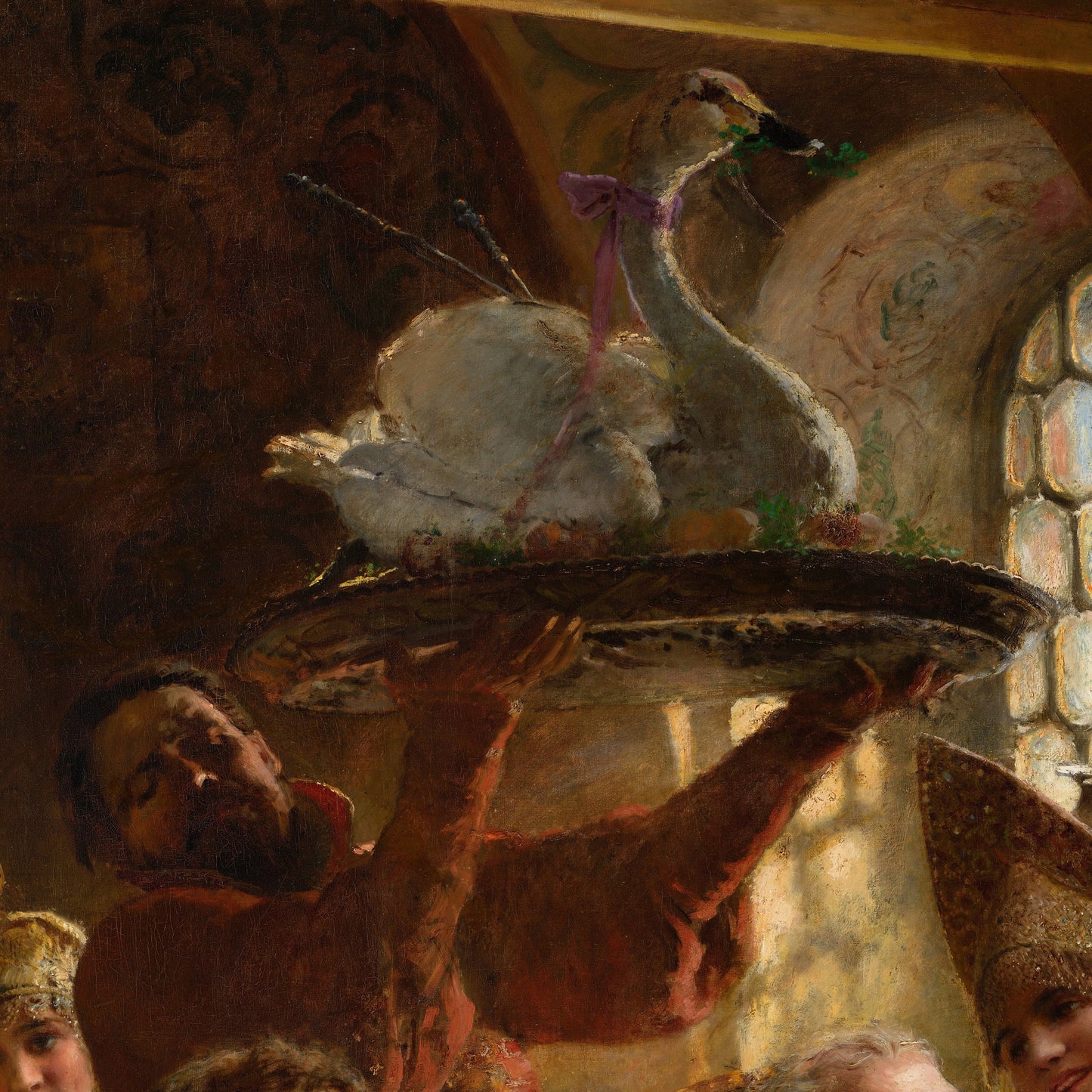 A Boyar Wedding Feast Print: 3D Textured Reproduction