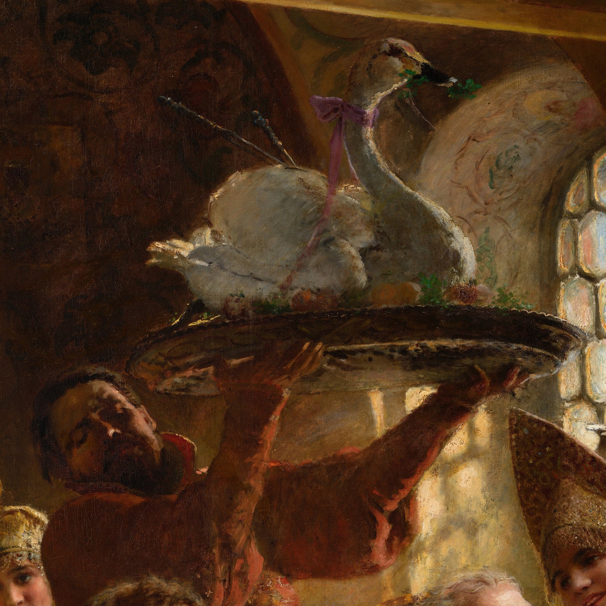 A Boyar Wedding Feast Print: 3D Textured Reproduction