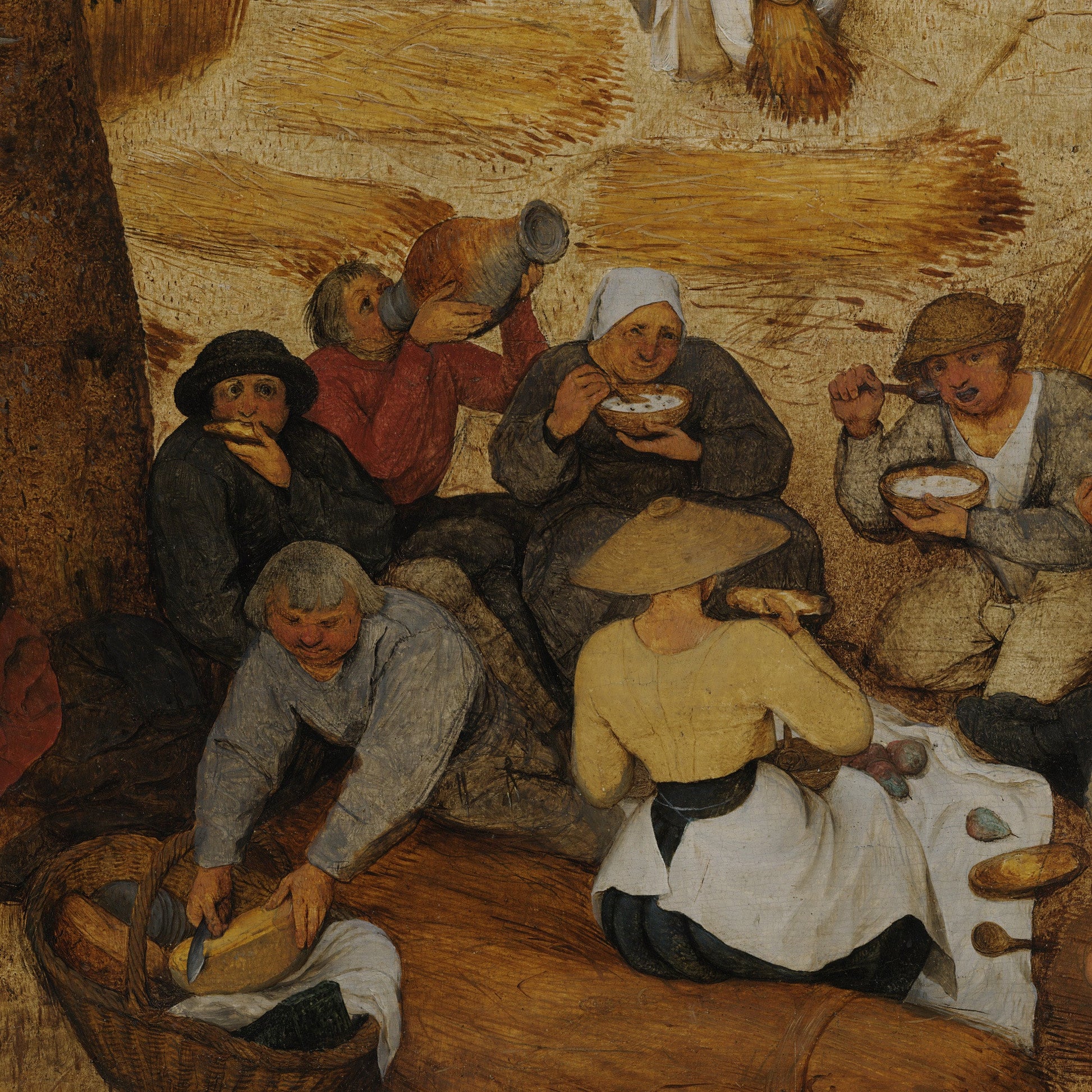 The Harvesters by Brueghel: 3D Textured Oil Painting Reproduction