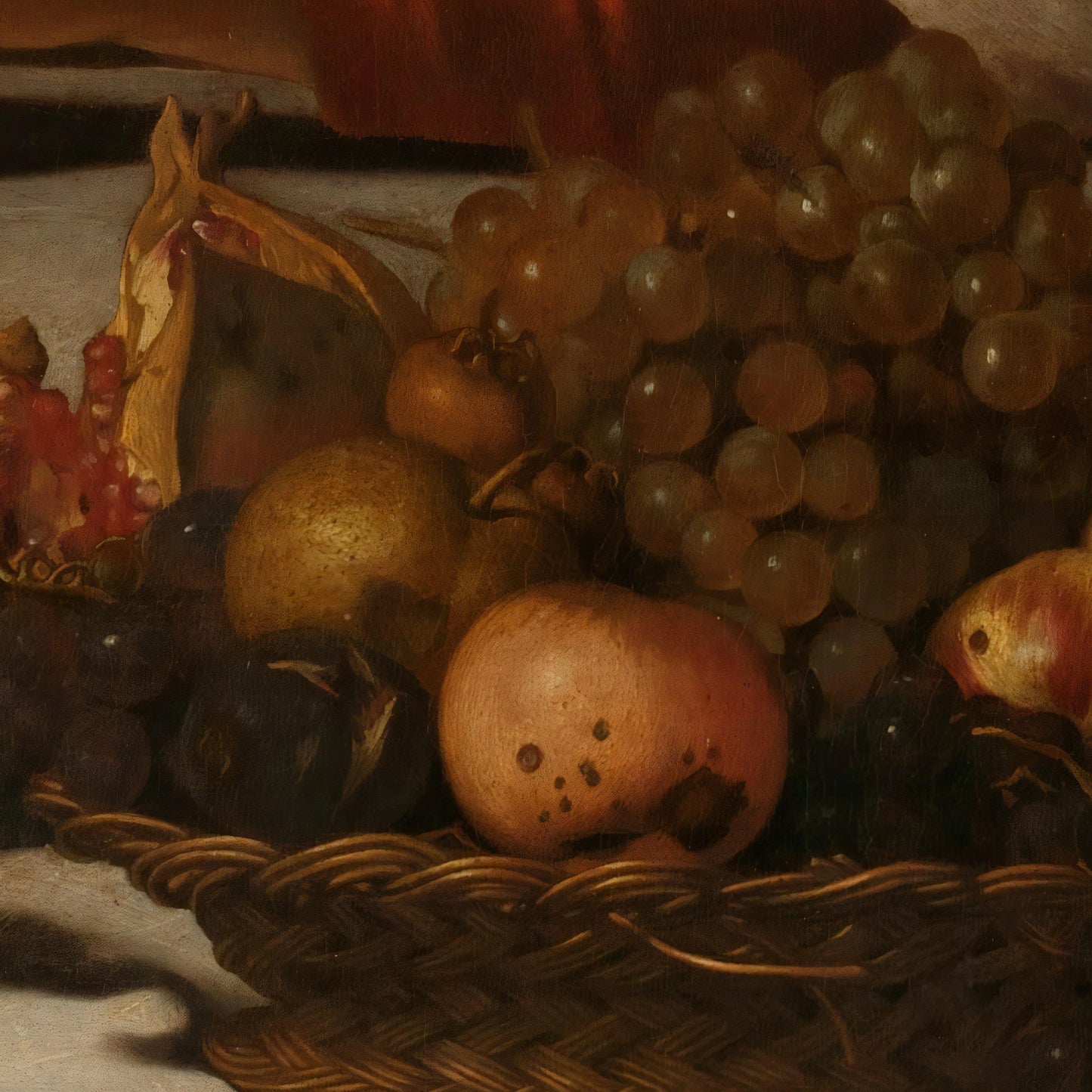 Caravaggio - Supper at Emmaus - 3D Printed Textured Oil Painting