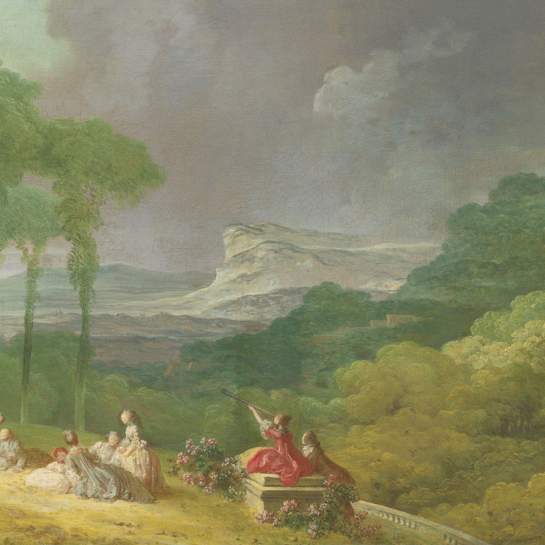 The Swing by Fragonard: 3D Textured Art Reproduction