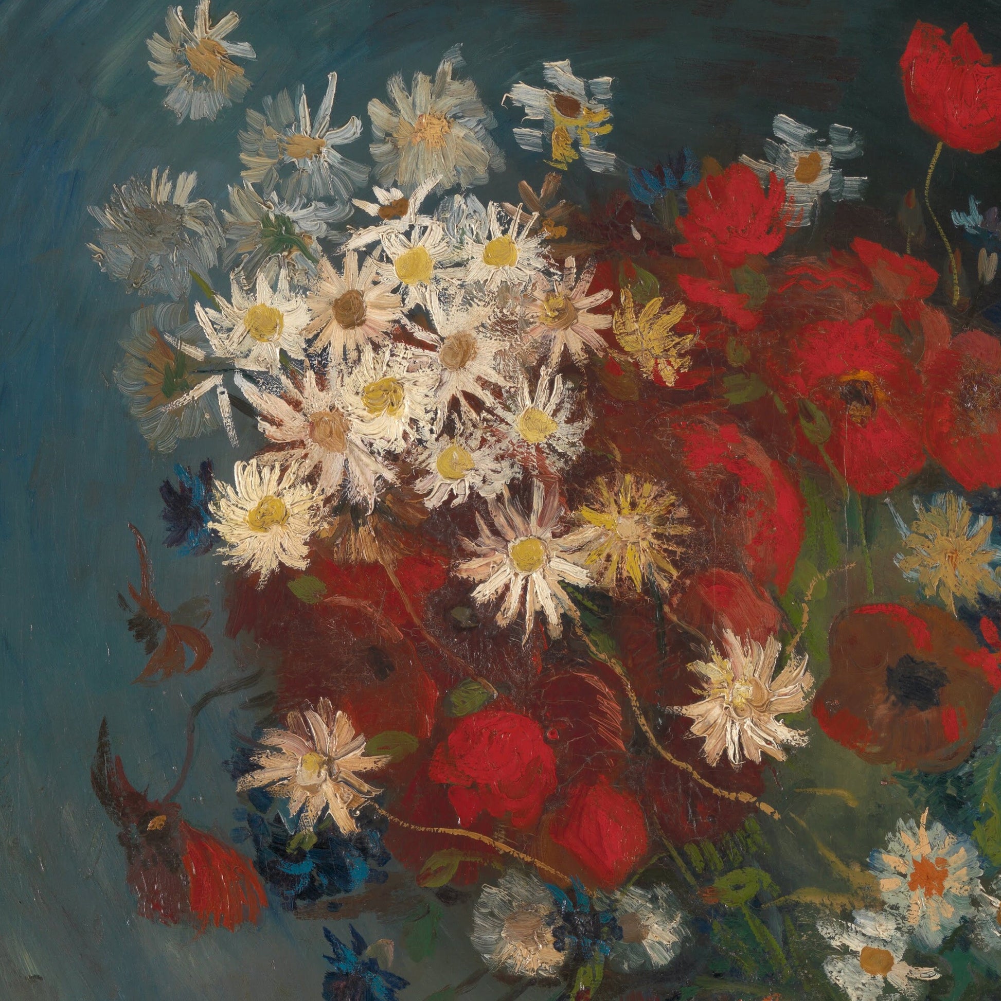Van Gogh Flowers 3D Print: Still Life with Meadow Flowers