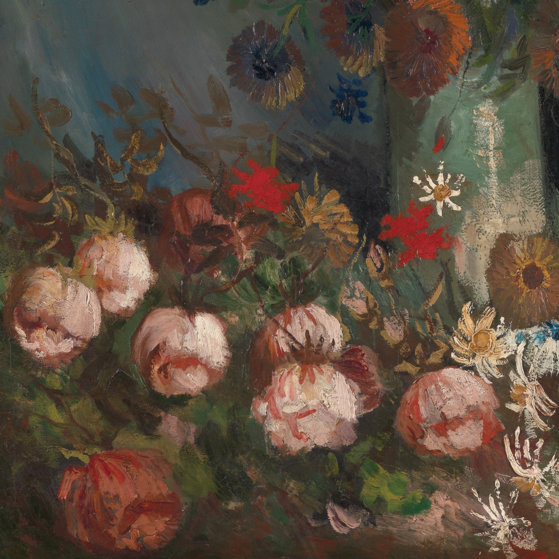 Van Gogh Flowers 3D Print: Still Life with Meadow Flowers