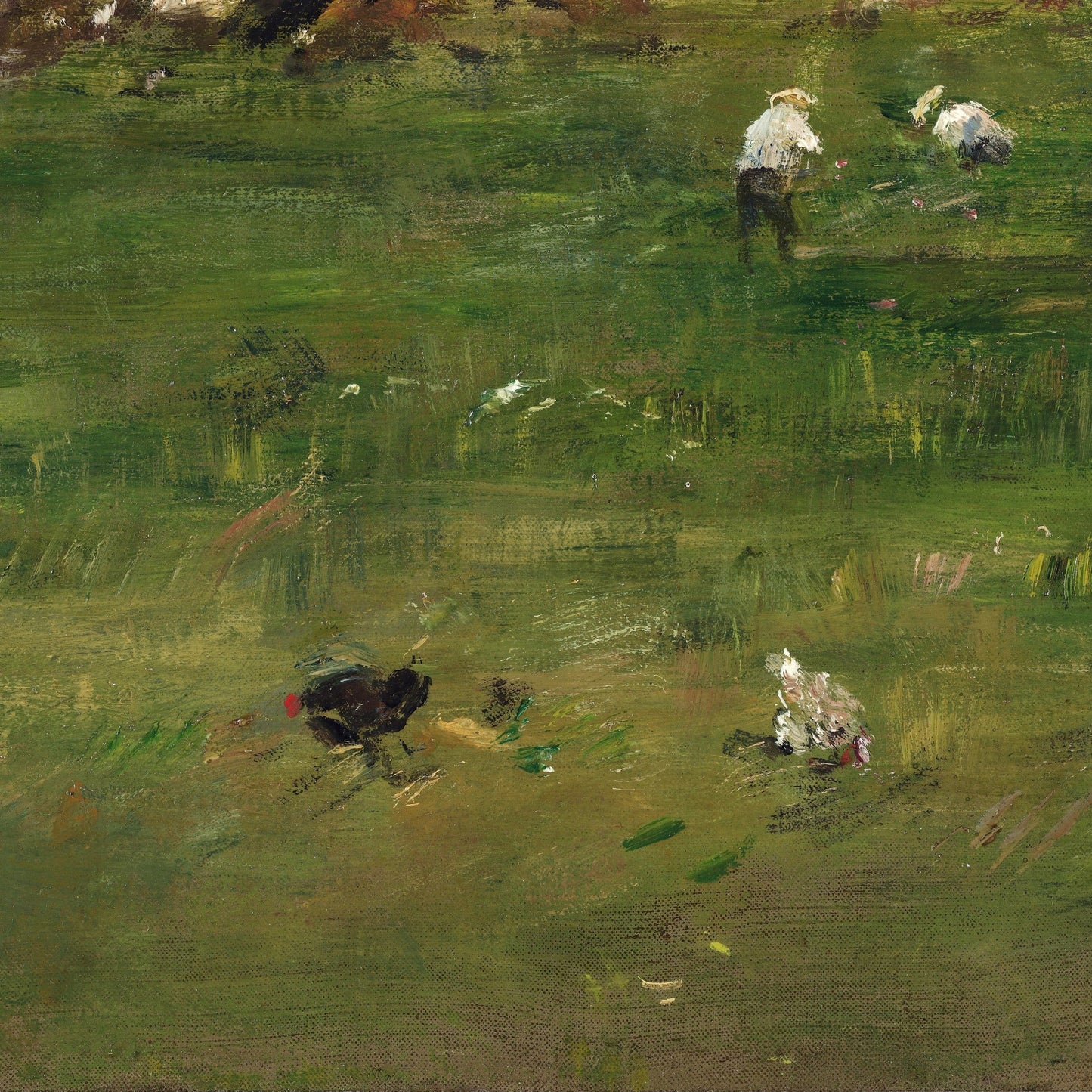Eugène Boudin Landscape Painting: 3D Textured Art Print