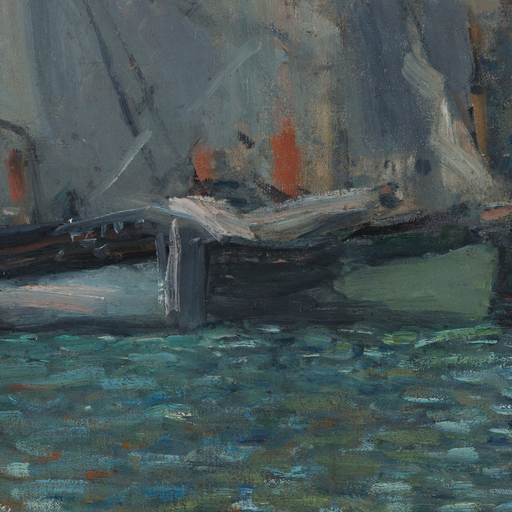 Claude Monet: The Museum at Le Havre, 3D Textured Print