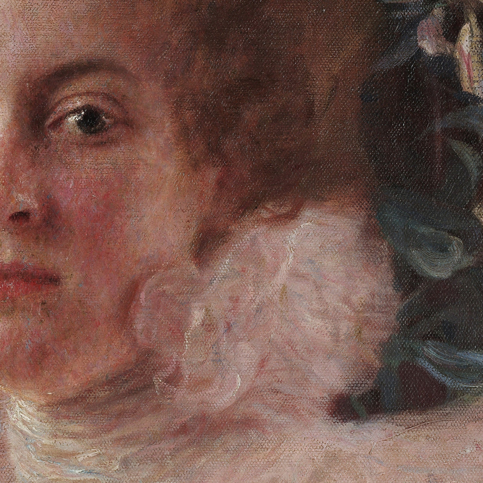 Sonja Knips by Klimt: 3D Textured Art Reproduction