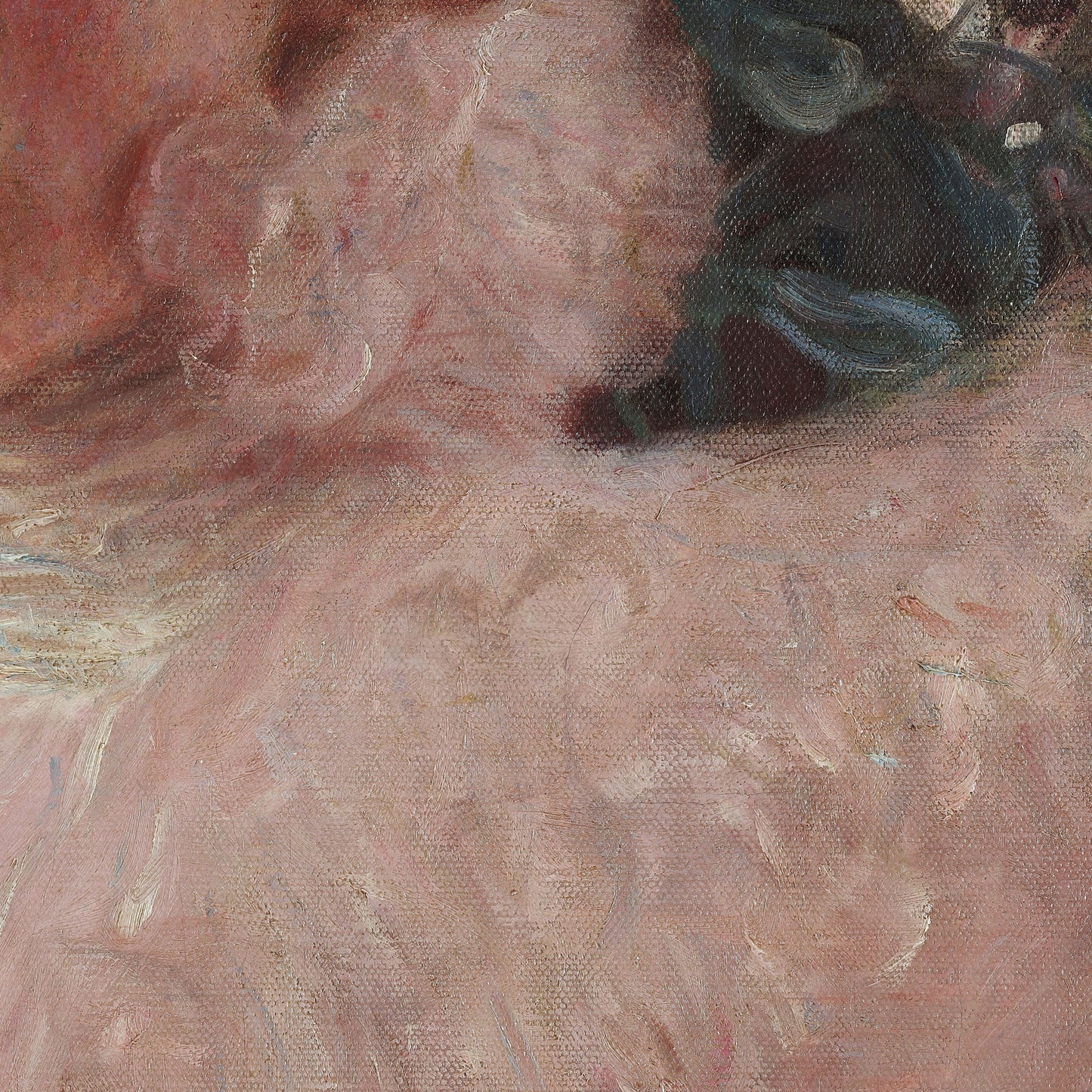 Sonja Knips by Klimt: 3D Textured Art Reproduction