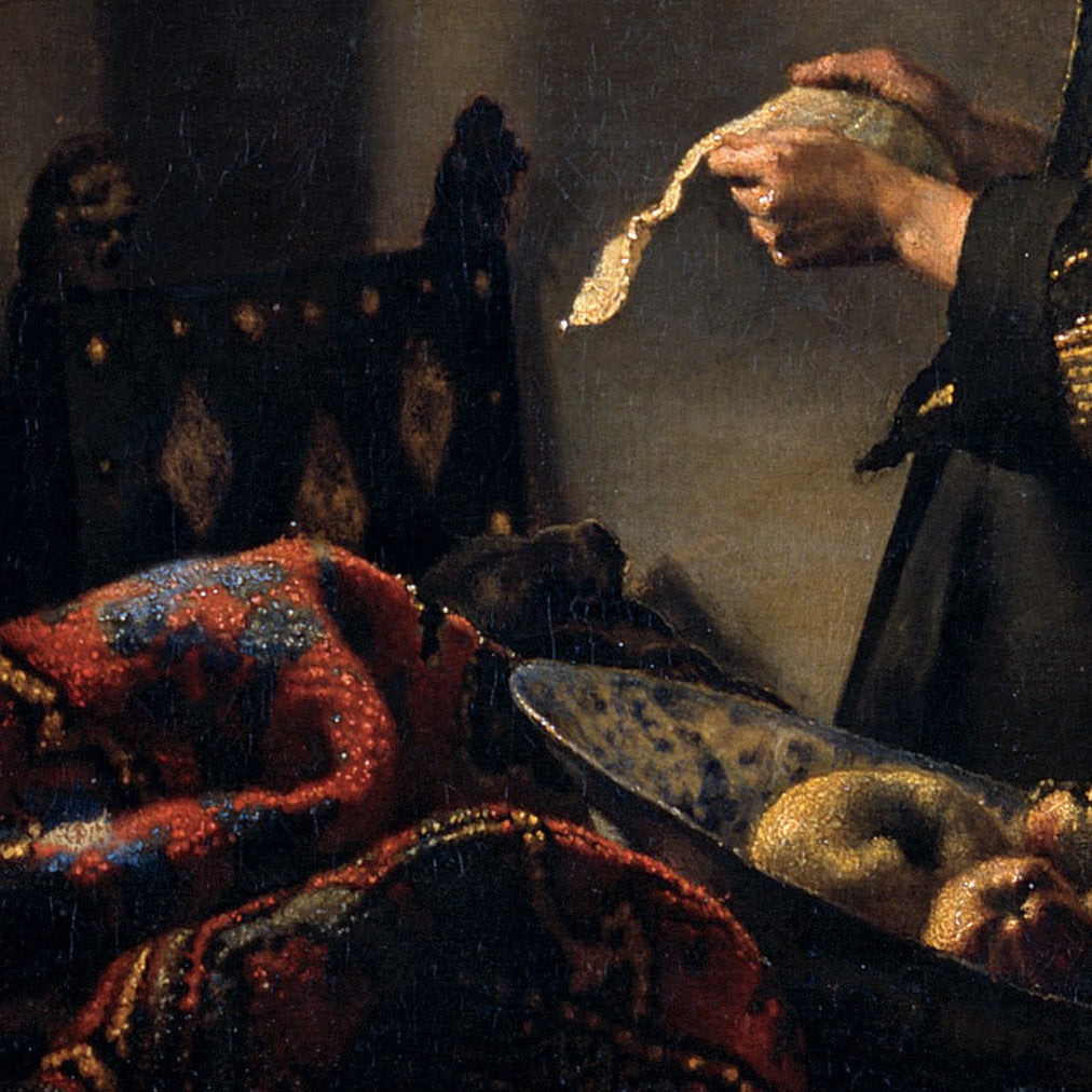 Vermeer Art Print: Girl Reading a Letter, 3D Textured Reproduction
