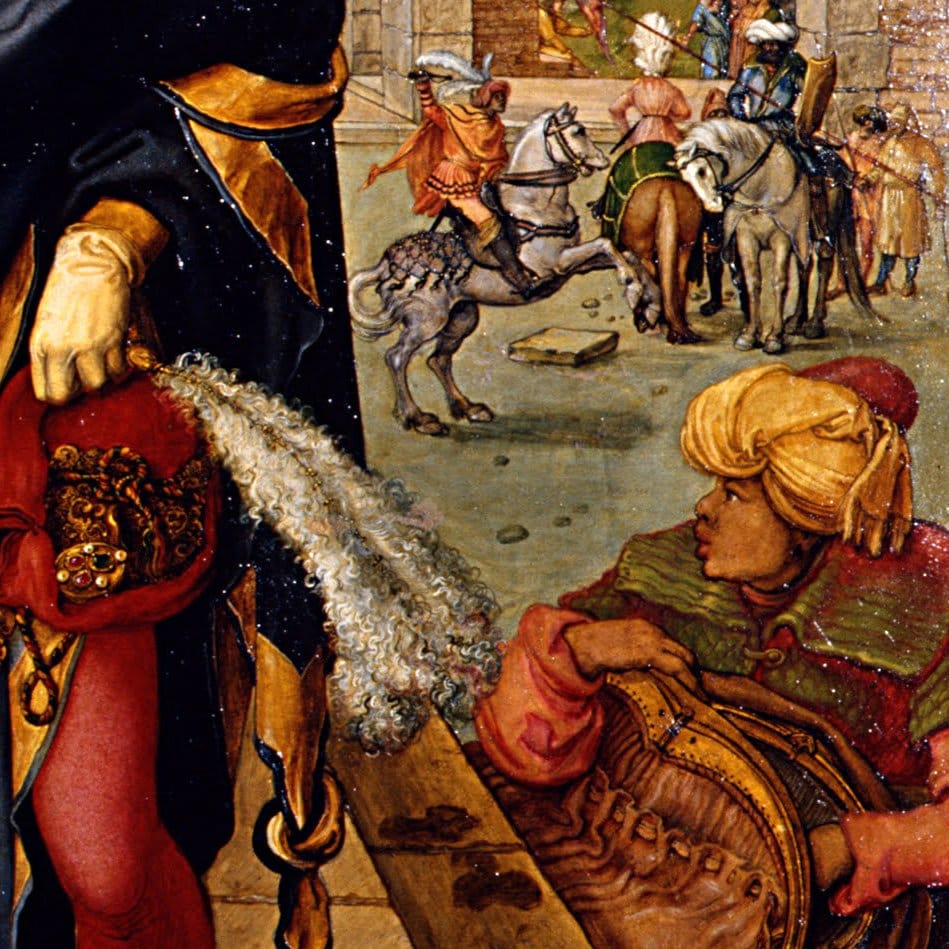 Adoration of the Magi Print: Albrecht Dürer, 3D Textured Art