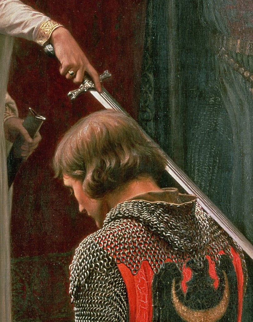 The Accolade by Edmund Blair: 3D Printed Textured Oil Painting