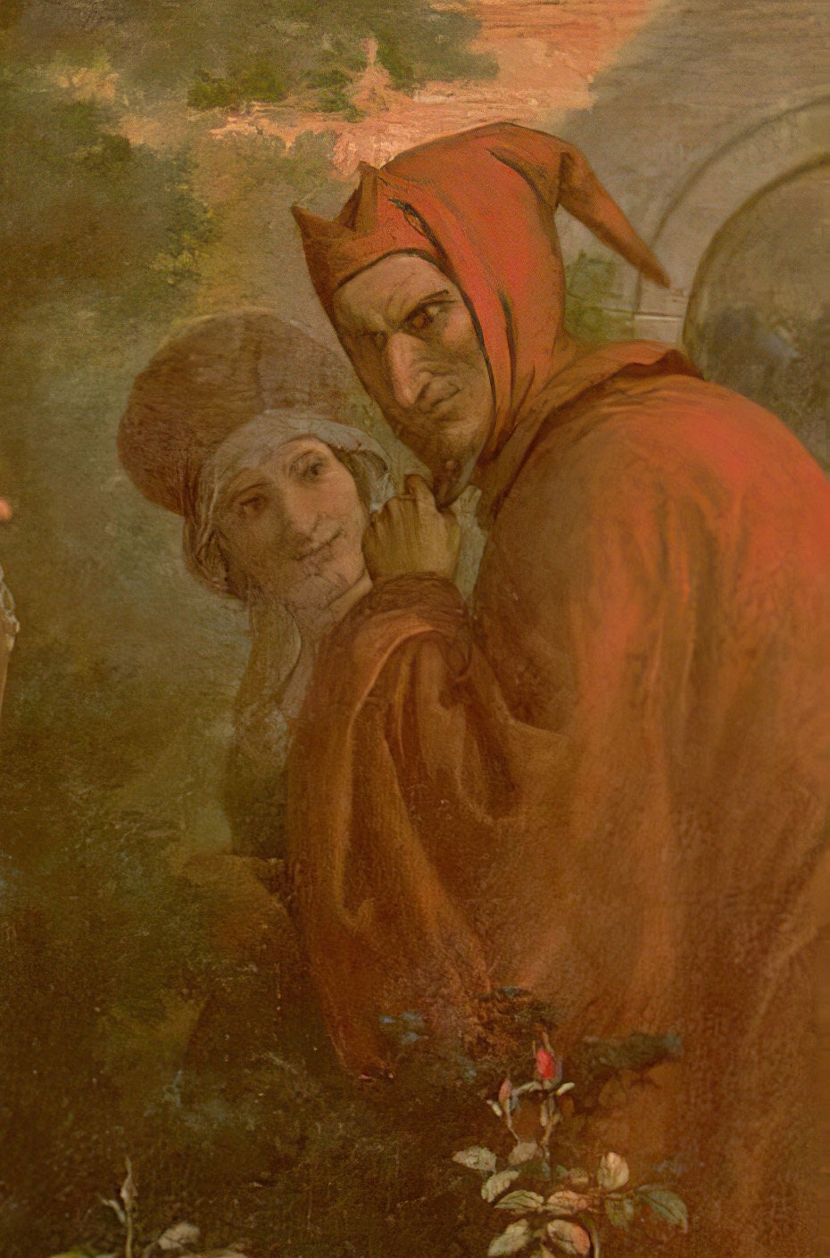 Eugen Von Blaas: Faust and Marguerite 3D Textured Art Print