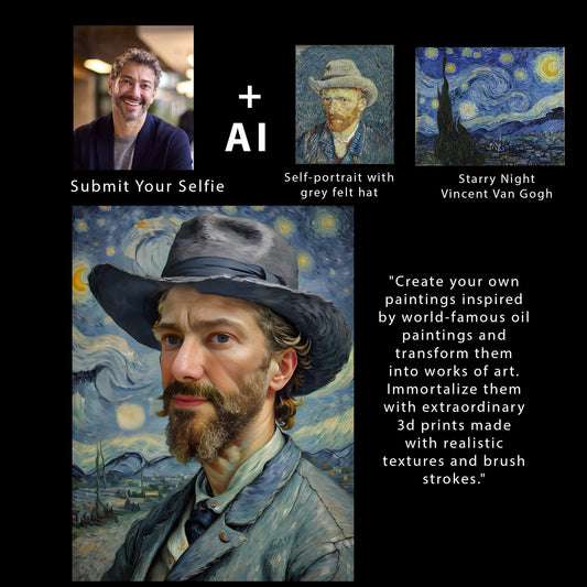 Custom AI-Generated Portrait - Turn Your Photo into a Unique Work of Art!