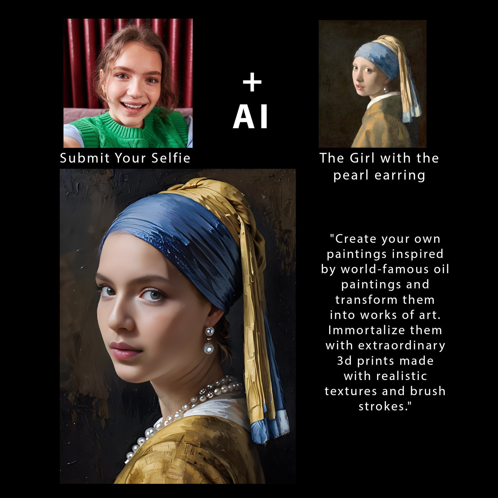 Custom AI-Generated Portrait - Turn Your Photo into a Unique Work of Art!