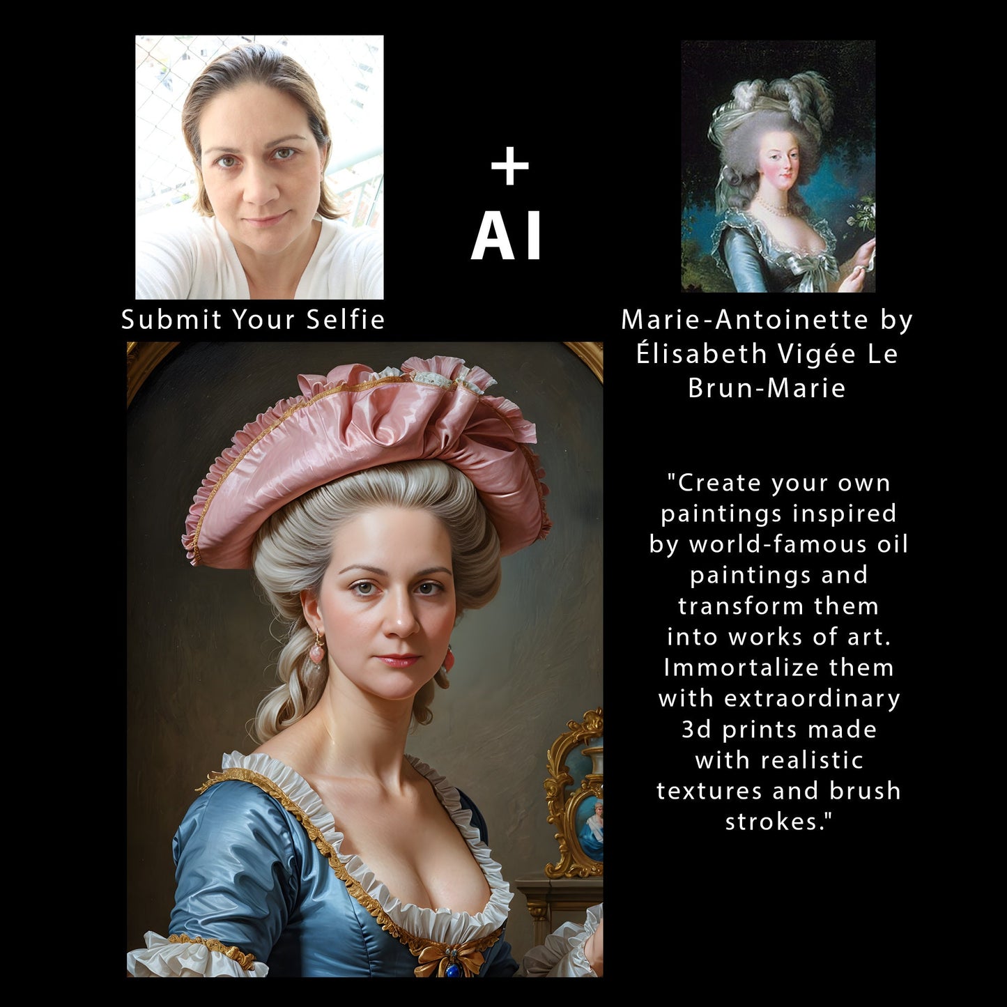 Custom AI-Generated Portrait - Turn Your Photo into a Unique Work of Art!