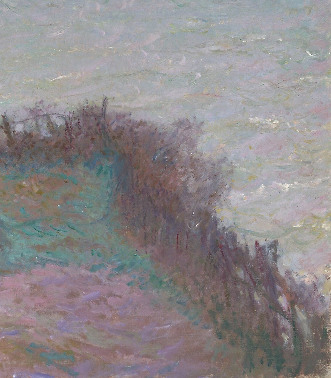 Monet - The Customs House at Varengeville - 3D Textured Print